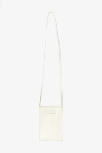 Paloma Ivory Brushed Croc Phone Bag