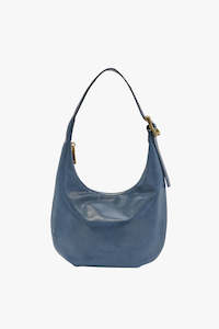 Everyday Croissant Mid Denim Buckle Bag