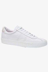 2843 Club S Comfort All White Leather Sneaker