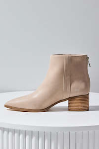 Clothing: Edith Mushroom Burnished Low Boot