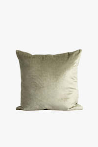 Bromley Pistachio Feather Inner EOL 55x55cm Velvet Cushion