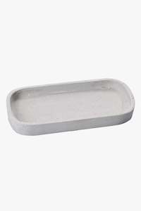 Clothing: Rectangular Tray - Pale Grey 20X 10cm