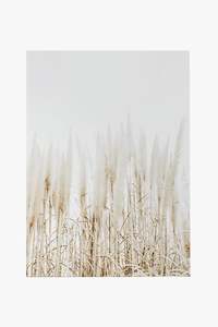 Clothing: Pampass Grass Natural Framed A2 Print