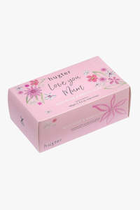 Clothing: Thank You Orange and Navy Leaves Wild Rose + Neroli Wrapped Soap Bar