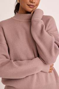 Clothing: Snowfall Pumice Knit Jumper