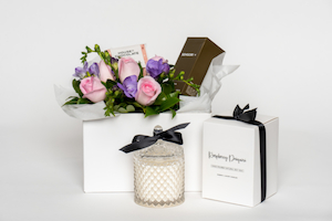 Pastel florist choice Posy Gift Box