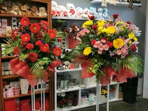 Florist: grand opening arrangement