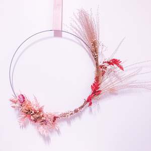 Flower: Pink Blossom Wreath