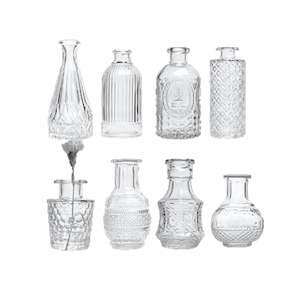 Flower: Crystal Cut Vase - Rental