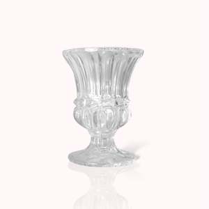 Glass Pedestal Vase - Rental