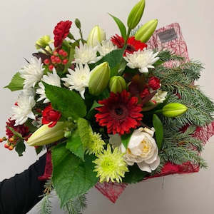 Warmest Thoughts & Best Wishes Christmas Bouquet