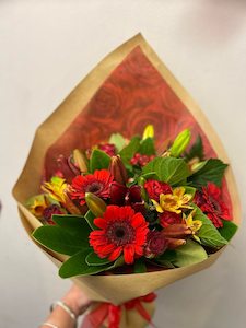 Red romance bouquet