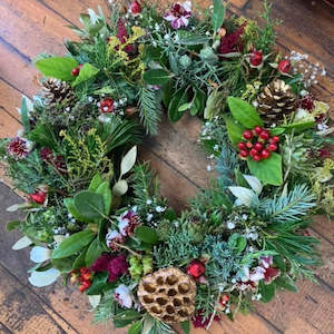 Foliage Wreaths long lasting.