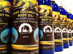 Body & Massage: Coconut oil-fresh Rejuvenating Body Oil - Soothing Siesta