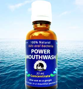 Power Mouthwash & Gargle concentrate - 100% Natural