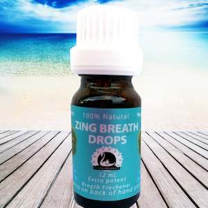 Oral care: Breath Freshener - ZING Mouth Drops with Peppermint, Fennel & Chlorophyl