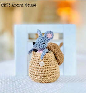 Above Rubies Crochet Mini Mouse In Acorn  53