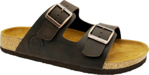 Moana Road Hīkoi Sandals In Brown Leather 387 PICK UP ONLY