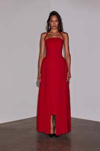 Amelia Gown in Scarlet