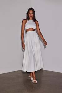 Theo Skirt in Ivory