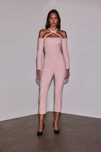 Kenzie Jumpsuit in Blush Pink