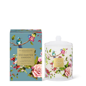 Glasshouse Fragrances Enchanted Garden 380g Candle