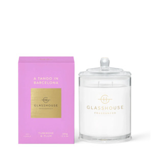 Glasshouse Fragrances A Tango in Barcelona 380g Candle