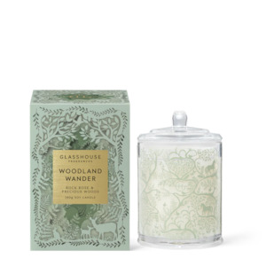 Glasshouse Fragrances Woodland Wander Candle 380g