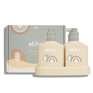 al.ive baby hair and body duo - gentle pear