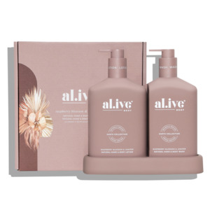 al.ive wash & lotion duo - rasberry blossom & juniper duo