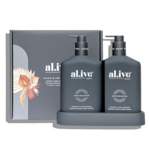 al.ive wash & lotion duo - coconut & wild orange duo