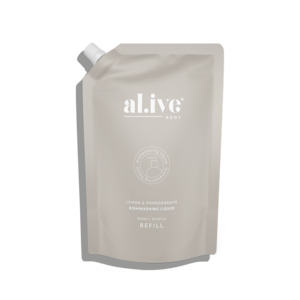 Gift: al.ive dishwashing liquid refill - lemon & pomegranate