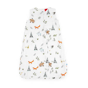 Gift: Cotton Muslin Sleeping Bag - Forest Friends