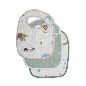 Gift: Muslin Classic Bibs - Party Animals