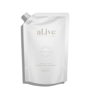 al.ive hand and body wash refill - mango & lychee