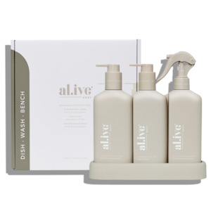 Gift: al.ive kitchen trio - lemon & pomegranate and watermelon & lime