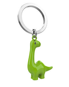 Stellar Green Dinosaur Keychain