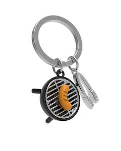 Stellar BBQ and Tongs Keychain