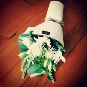 Classic Green and White Bouquet