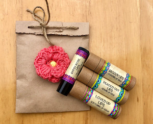 Lip Balm Gift Pack Flower Power