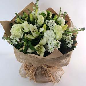 Florist Choice: White and Green Tones