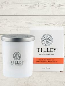 Florist: Tilley Soy Scented Candle – Wild Gingerlily