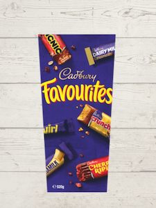 Cadbury Favourites chocolate