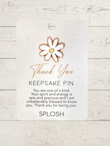 Keepsake pin - Thank you