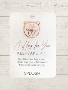 Keepsake pin - A Hug for you