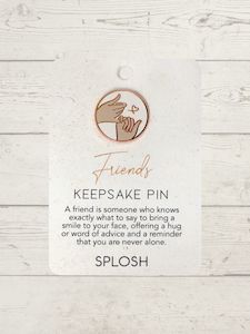 Florist: Keepsake pin - Friends