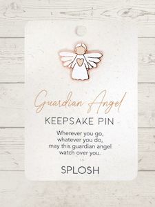 Keepsake pin - Guardian angels