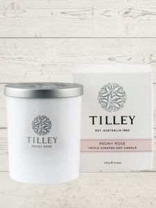 Tilley Soy Scented Candle – Peony Rose