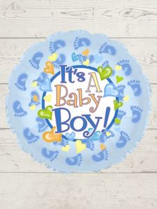 Baby boy balloon - design will vary (H)