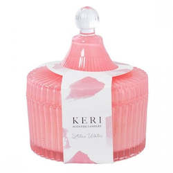 Flower: Keri Scented Candle - Lotus Water